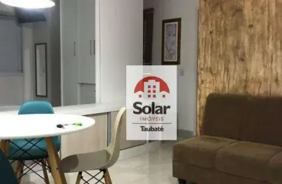 Apartamento com 1 dormitório à venda, 35 m² por r$ 190.000,00 - parque são luís - taubaté/sp