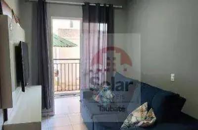 Apartamento com 2 dormitórios à venda, 56 m² por r$ 254.500,00 - vila nossa senhora das graças - taubaté/sp