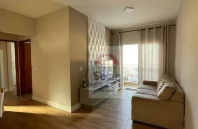 Apartamento com 2 dormitórios para alugar, 57 m² por r$ 1.549,00/mês - guedes - tremembé/sp