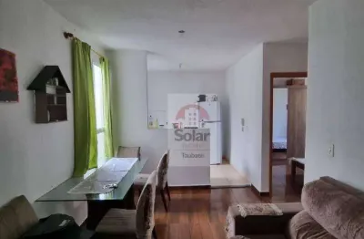Apartamento com 2 dormitórios à venda, 43 m² por r$ 160.000,00 - parque senhor do bonfim - taubaté/sp