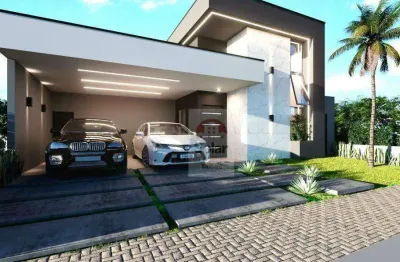 Casa com 4 dormitórios à venda, 190 m² por r$ 1.596.000,00 - condomínio ouro ville - taubaté/sp