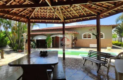 Casa com 3 dormitórios à venda, 389 m² por r$ 1.900.000,00 - condomínio vale do sol - tremembé/sp