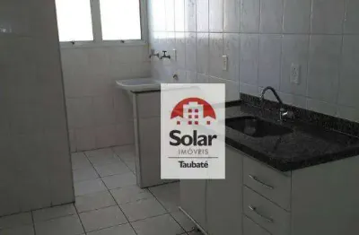 Apartamento para alugar, 63 m² por r$ 1.606,25/mês - vila jaboticabeira - taubaté/sp