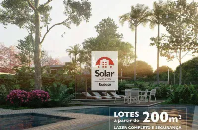Terreno à venda, 200 m² por r$ 275.400,00 - piracangaguá - taubaté/sp