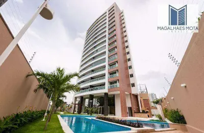 Apartamento com 3 dormitórios à venda, 123 m² por r$ 1.480.000,00 - engenheiro luciano cavalcante - fortaleza/ce