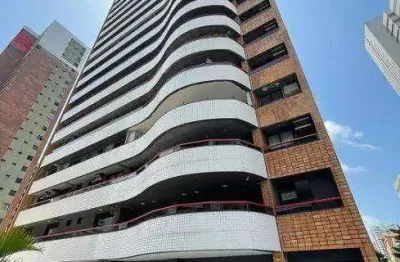 Apartamento com 4 dormitórios à venda, 305 m² por r$ 2.500.000,00 - meireles - fortaleza/ce