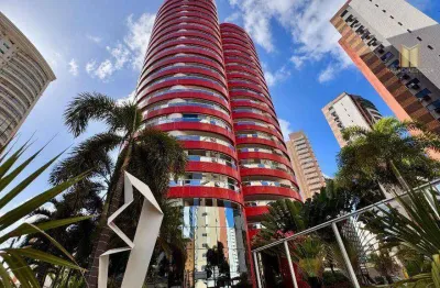 Apartamento com 3 dormitórios à venda, 225 m² por r$ 2.800.000 - meireles - fortaleza/ce