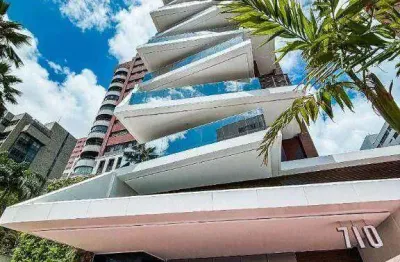 Apartamento com 4 dormitórios à venda, 209 m² por r$ 2.950.000,00 - meireles - fortaleza/ce