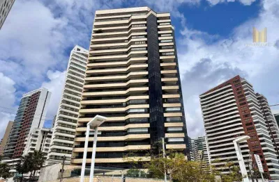 Apartamento com 4 dormitórios à venda, 820 m² por r$ 10.000.000,00 - meireles - fortaleza/ce