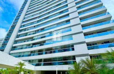 Apartamento com 4 dormitórios à venda, 225 m² por r$ 2.680.000,00 - meireles - fortaleza/ce