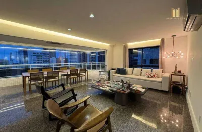 Apartamento com 4 dormitórios à venda, 211 m² por r$ 1.700.000,00 - meireles - fortaleza/ce