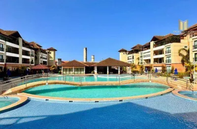 Cobertura mediterrane com 4 dormitórios à venda, 176 m² por r$ 890.000 - porto das dunas - aquiraz/ce