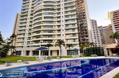 Apartamento ed. costamare com 3 dormitórios à venda, 210 m² por r$ 3.100.000 - meireles - fortaleza/ce