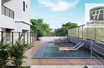 Apartamento com 3 dormitórios à venda, 77 m² por r$ 630.000,00 - bessa - joão pessoa/pb