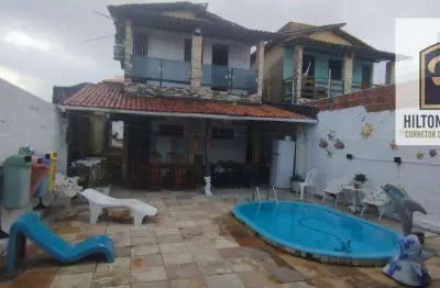Casa com 3 dormitórios para alugar, 110 m² por r$ 3.000,01/mês - carapibus - conde/pb