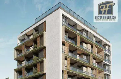 Apartamento com 1 dormitório à venda, 35 m² por r$ 400.575,00 - bessa - joão pessoa/pb