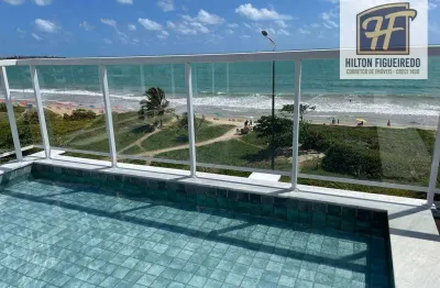 Flat com 1 dormitório beira mar para alugar, 17 m² por r$ 2.260/mês - bessa - joão pessoa/pb