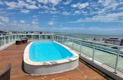 Apartamento com 2 dormitórios, 72² a 300 metros do mar venda, 72 m² por r$ 520.000 - bessa - joão pessoa/pb