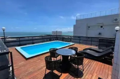 Apartamento com 3 dormitórios à venda, 117 m² por R$ 650.000,00 - Ponta de Campina - Cabedelo/PB