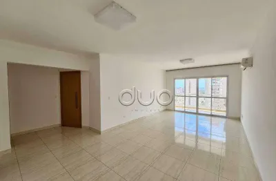 Apartamento com 3 dormitórios para alugar, 157 m² por R$ 6.050,00/mês - Alto - Piracicaba/SP