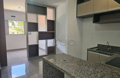 Apartamento com 1 dormitório para alugar, 29 m² por r$ 1.745,00/mês - jardim europa - piracicaba/sp