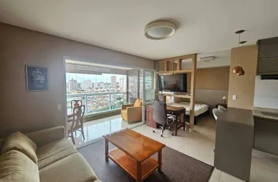 Apartamento com 1 dormitório para alugar, 54 m² por r$ 4.020,00/mês - jardim europa - piracicaba/sp