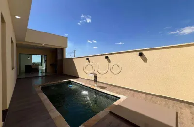 Casa à venda em piracicaba no condominio soleil com 3 quartos, 159 m² por r$ 1.235.000,00