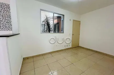 Apartamento com 2 dormitórios à venda, 45 m² por r$ 149.000,00 - piracicamirim - piracicaba/sp