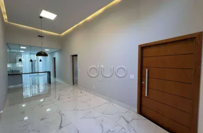 Casa à venda em piracicaba, condominio mônaco com 3 quartos, 140 m² por r$ 820.000,00