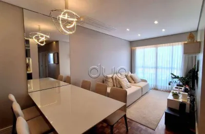 Apartamento com 3 dormitórios à venda, 82 m² por r$ 425.000,00 - vila prudente - piracicaba/sp