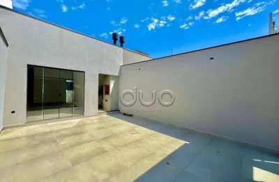 Casa com 2 quartos  à venda, 73 m² por r$ 350.000 - jardim planalto - piracicaba/sp