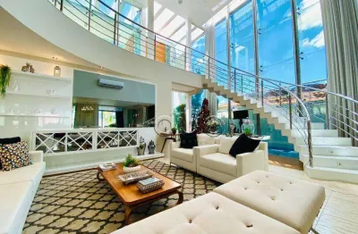 Casa com 3 dormitórios à venda, 370 m² por r$ 4.000.000,00 - residencial damha - piracicaba/sp