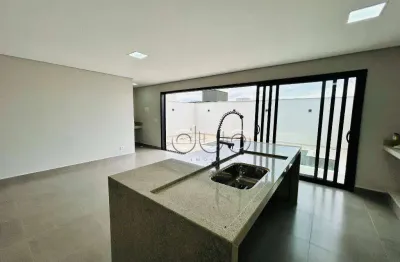 Casa com 3 dormitórios à venda, 204 m² por r$ 1.190.000,00 - ondas - condomínio soleil - piracicaba/sp