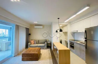 Apartamento com 1 dormitório, 60 m² - venda por r$ 720.000,00 ou aluguel por r$ 4.905,00/mês - jardim europa - piracicaba/sp