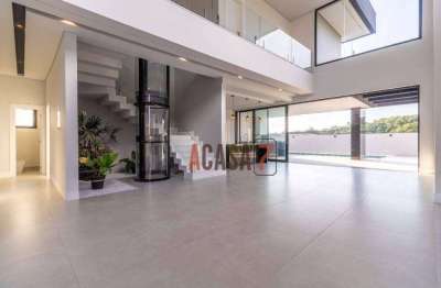 Casa com 4 suítes - alphaville nova esplanada - votorantim/sp