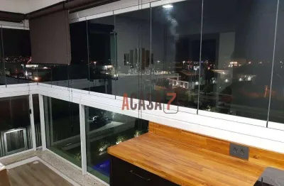 Apartamento com 1 dormitório para alugar, 54 m² - parque campolim - sorocaba/sp
