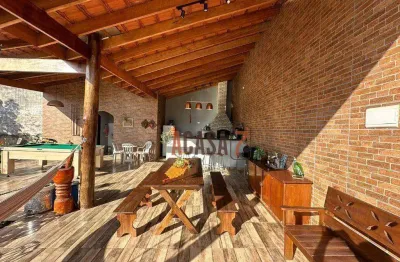 Casa com 4 dormitórios à venda, 200 m²  - residencial aquarius - araçoiaba da serra/sp