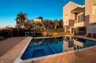 Casa com 4 suítes - condomínio lago azul - araçoiaba da serra/sp