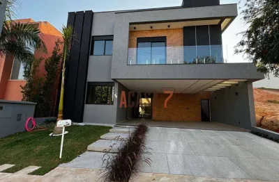 Casa com 4 suítes - condomínio residencial aldeia da mata - votorantim/sp