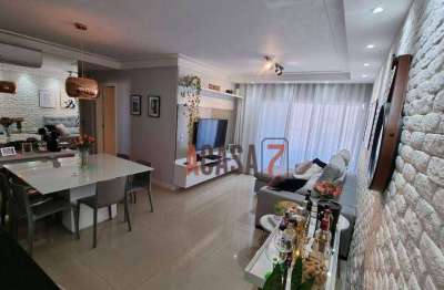 Apartamento com 3 dormitórios à venda, 96 m² - além ponte - sorocaba/sp