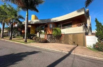 Casa com 5 quartos - condomínio isaura, sorocaba-sp
