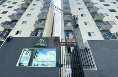 Apartamento com 2 dormitórios à venda, 54 m² - jardim brasilândia - sorocaba/sp