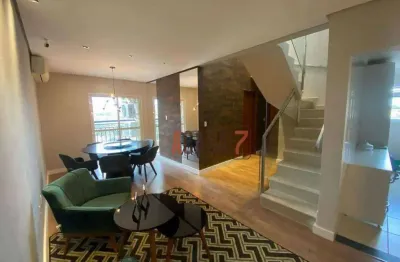 Apartamento duplex com 3 quartos à venda, 134 m² - além ponte - sorocaba/sp