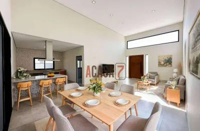 Casa com 4 quartos - condomínio village ipanema - araçoiaba da serra/sp