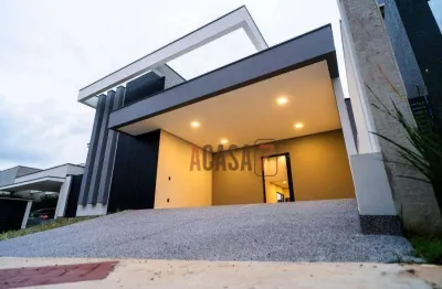 Casa com 3 suítes à venda - condomínio chácara ondina - sorocaba/sp