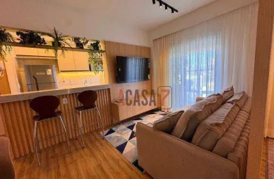 Apartamento estúdio mobiliado no campolim com 1 quarto para alugar - sorocaba/sp