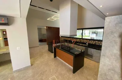 Casa com 3 suítes para alugar, 250 m² - alphaville nova esplanada 4 - votorantim/sp