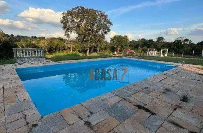 Chácara à venda com 4.554 m² - monte libano - araçoiaba da serra/sp