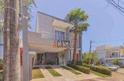 Casa com 4 dormitórios à venda, 315 m² - condomínio mont blanc - sorocaba/sp