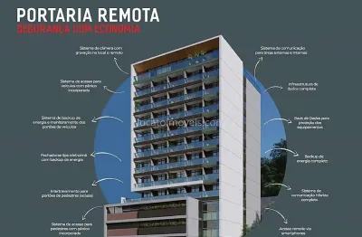 Studio novo mobiliado e planejado com garagem - área de lazer - cascatinha - parcela direto